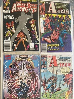 Lot of 4 Comic Books